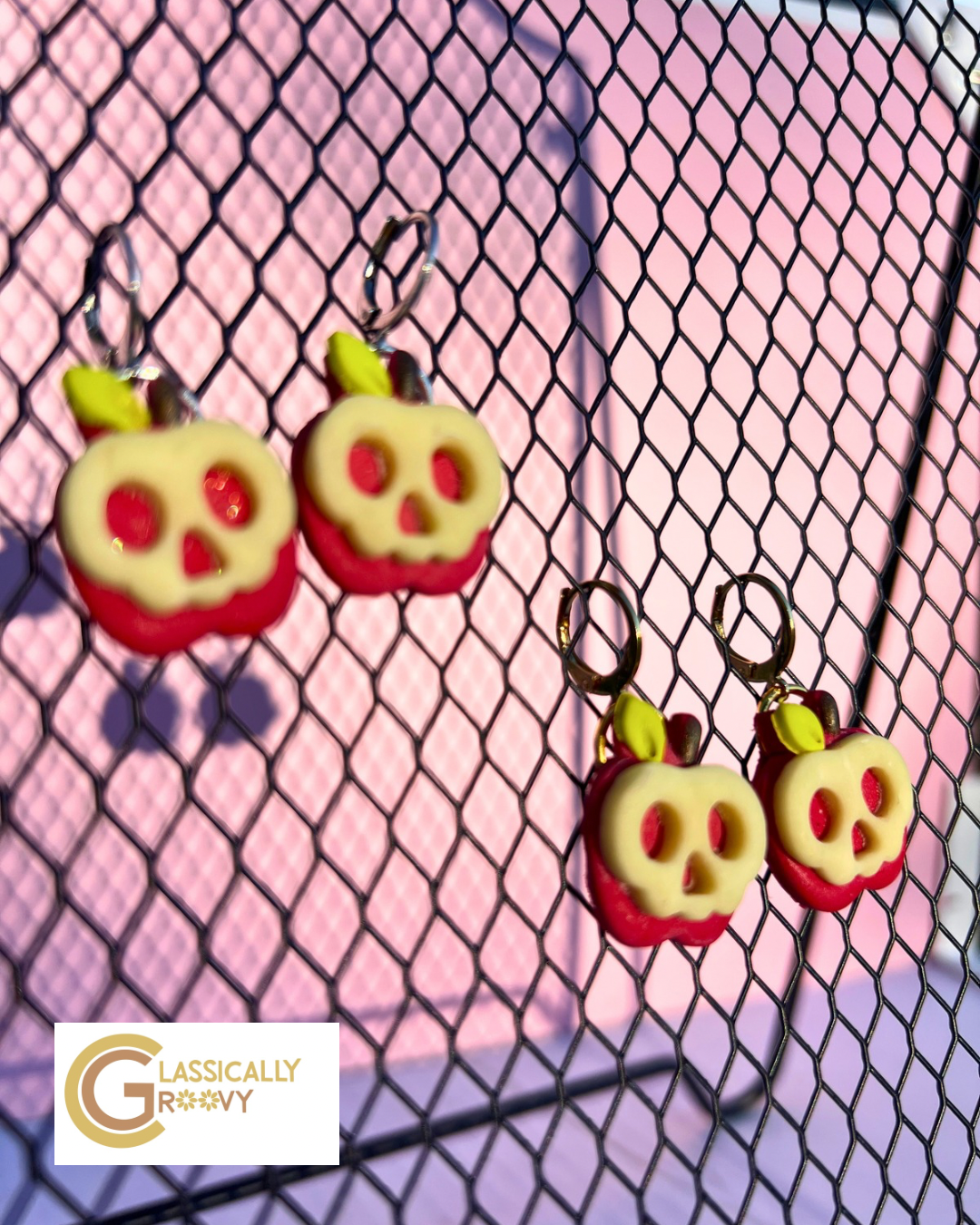 Poison Apple Earrings