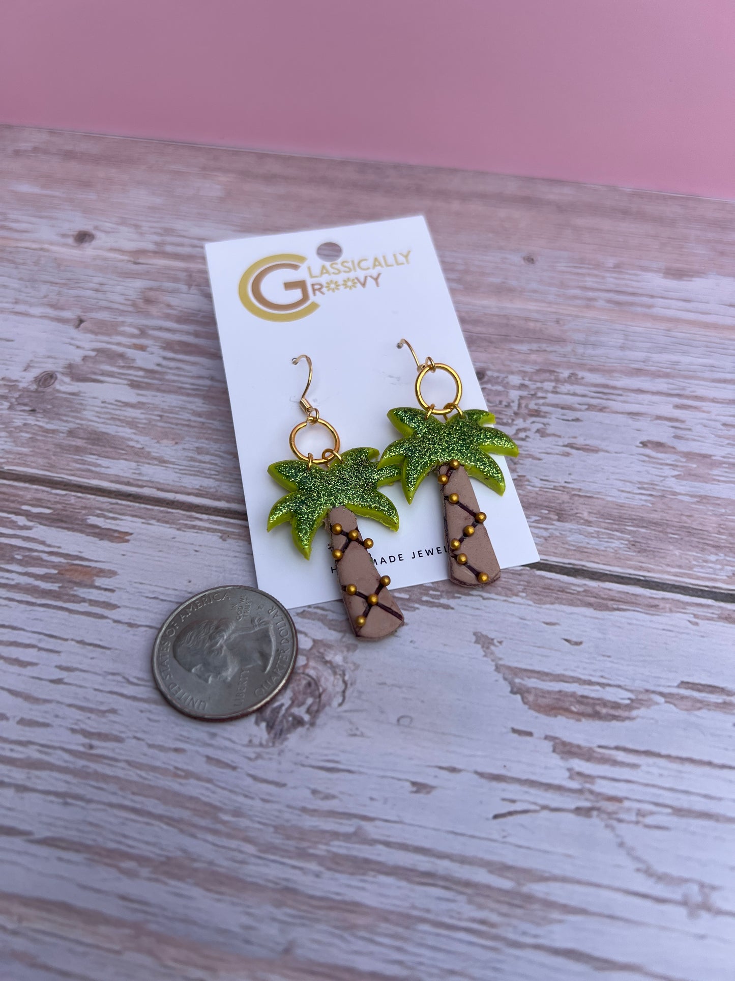 Palm Tree Earrings