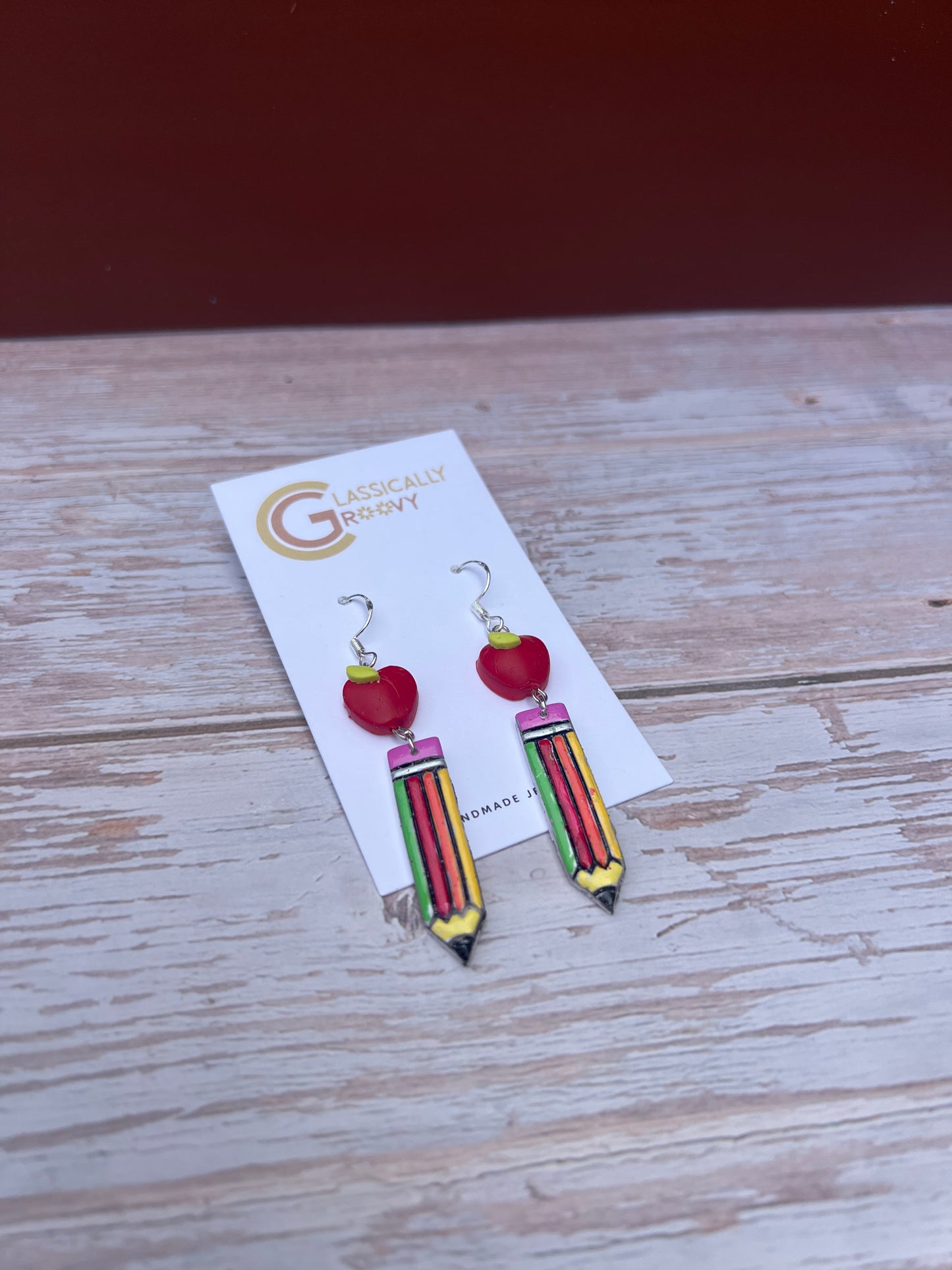 Color Pencil earrings
