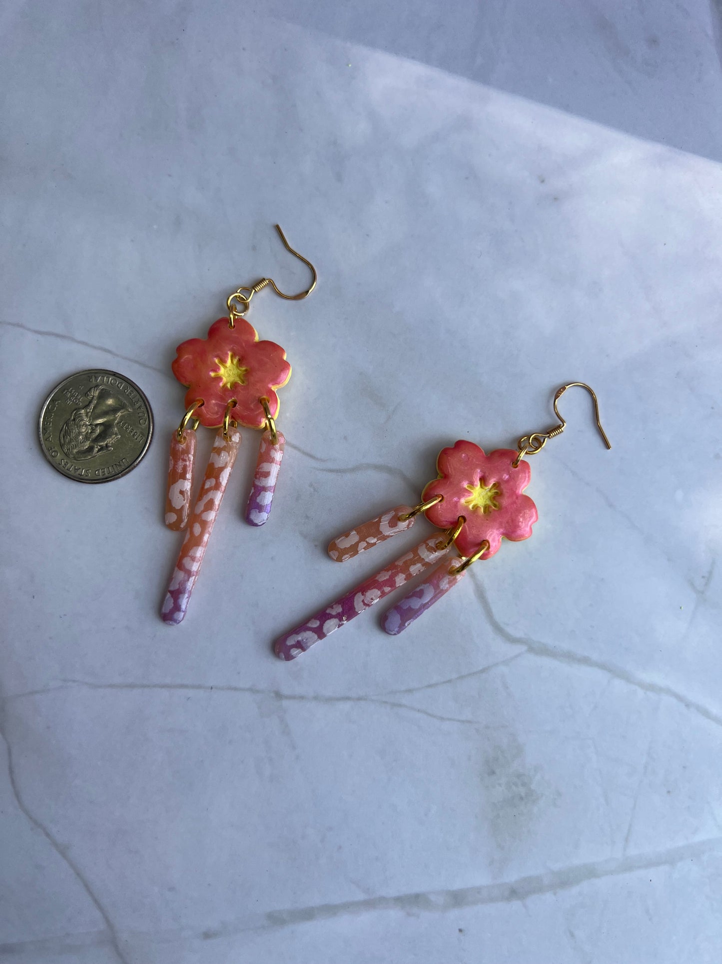 Sun-kissed Floral Earrings