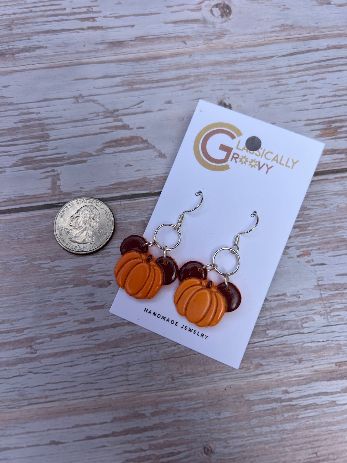 Pumpkin Ear Earrings