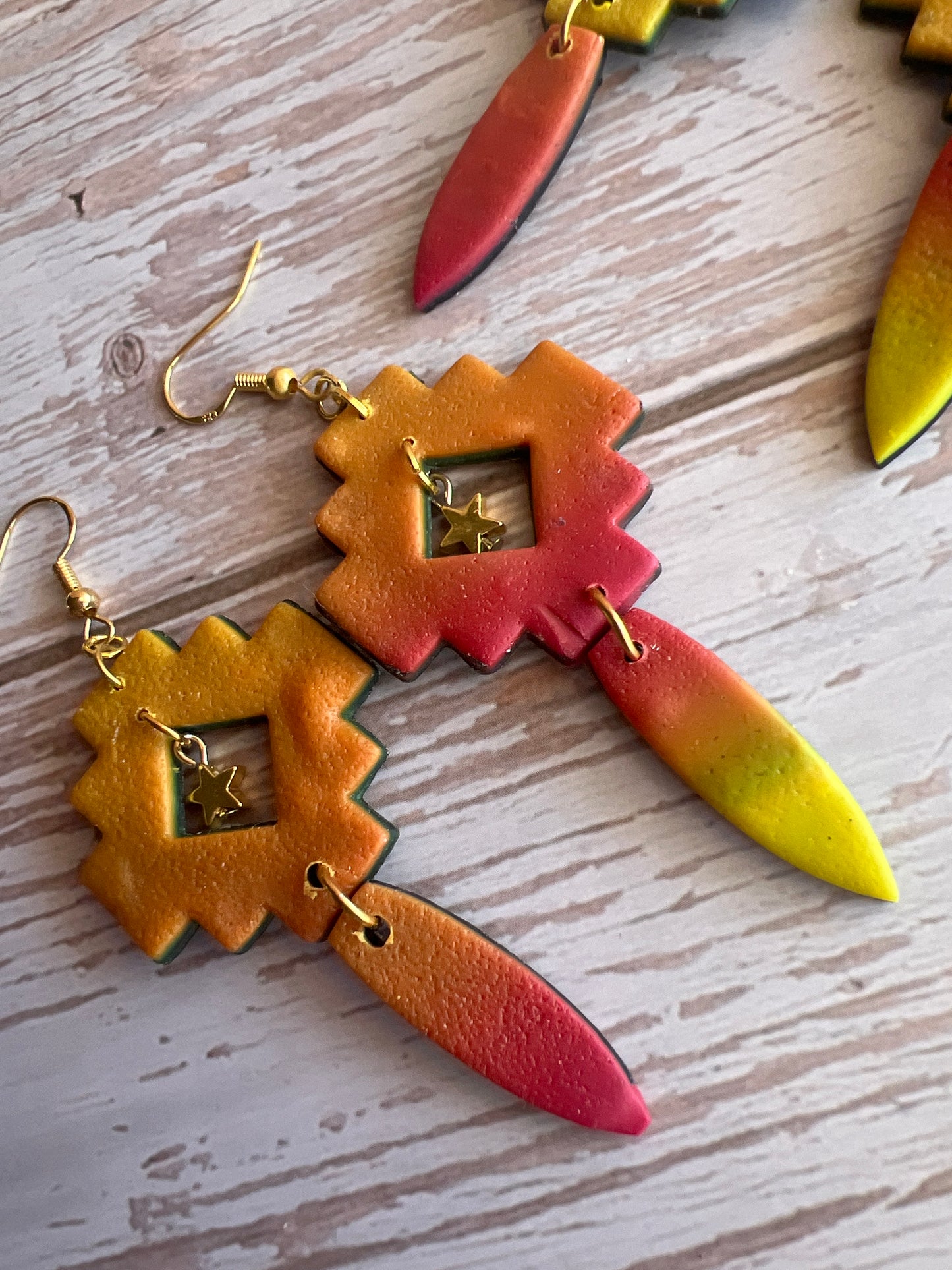 Desert Sunrise earrings