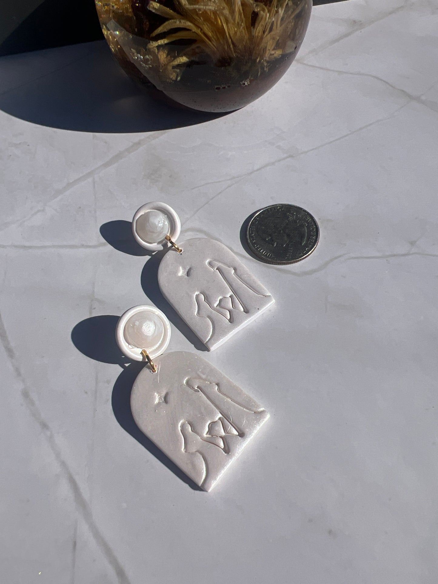 Nativity Scene Stud Earrings