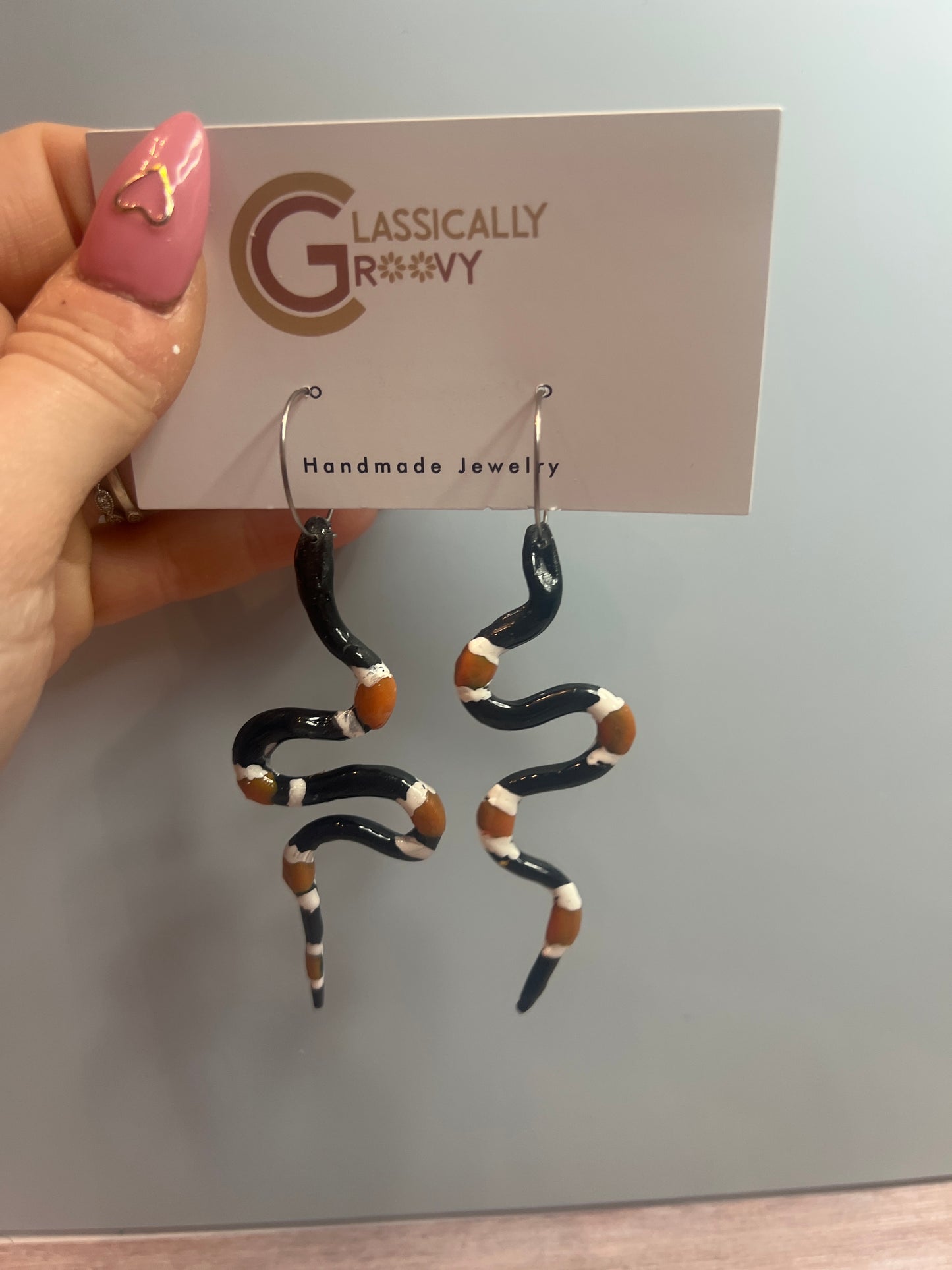 Boa Hoop Earrings