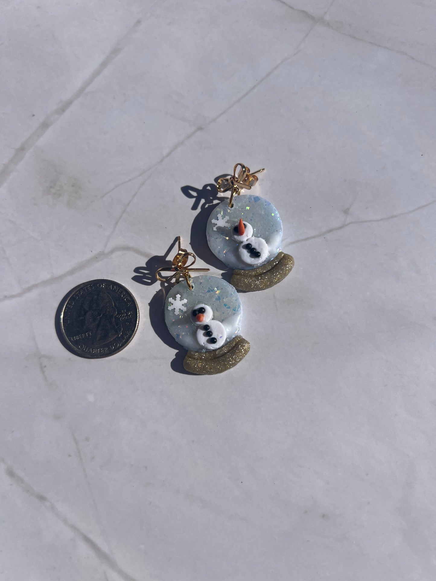 Snow globe Earrings