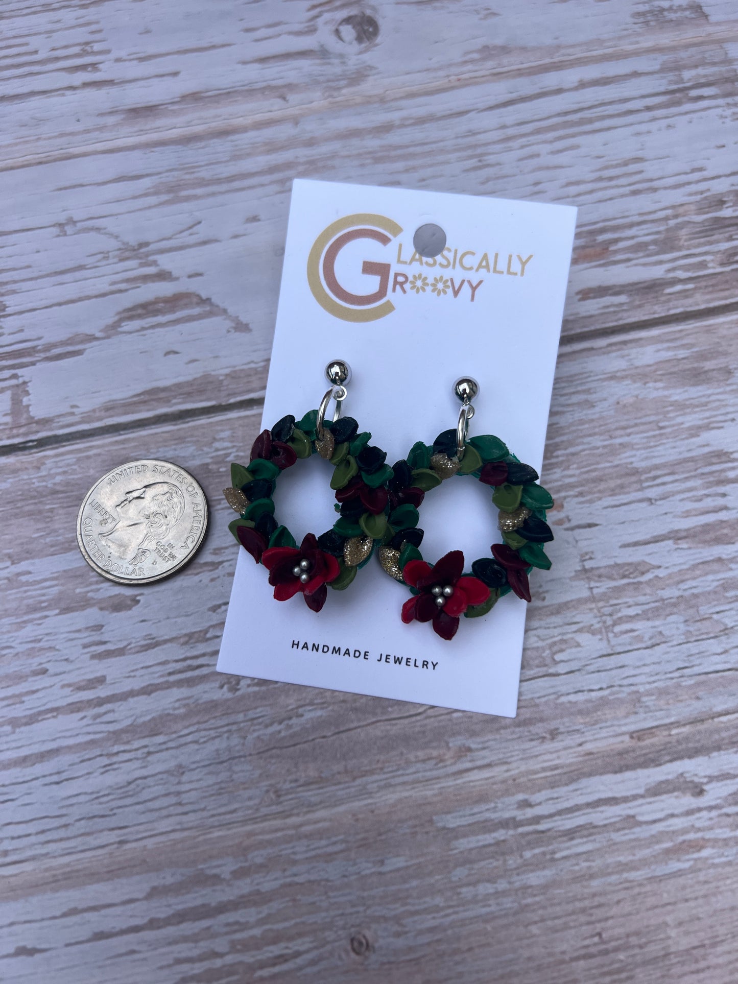 Wreath Earrings
