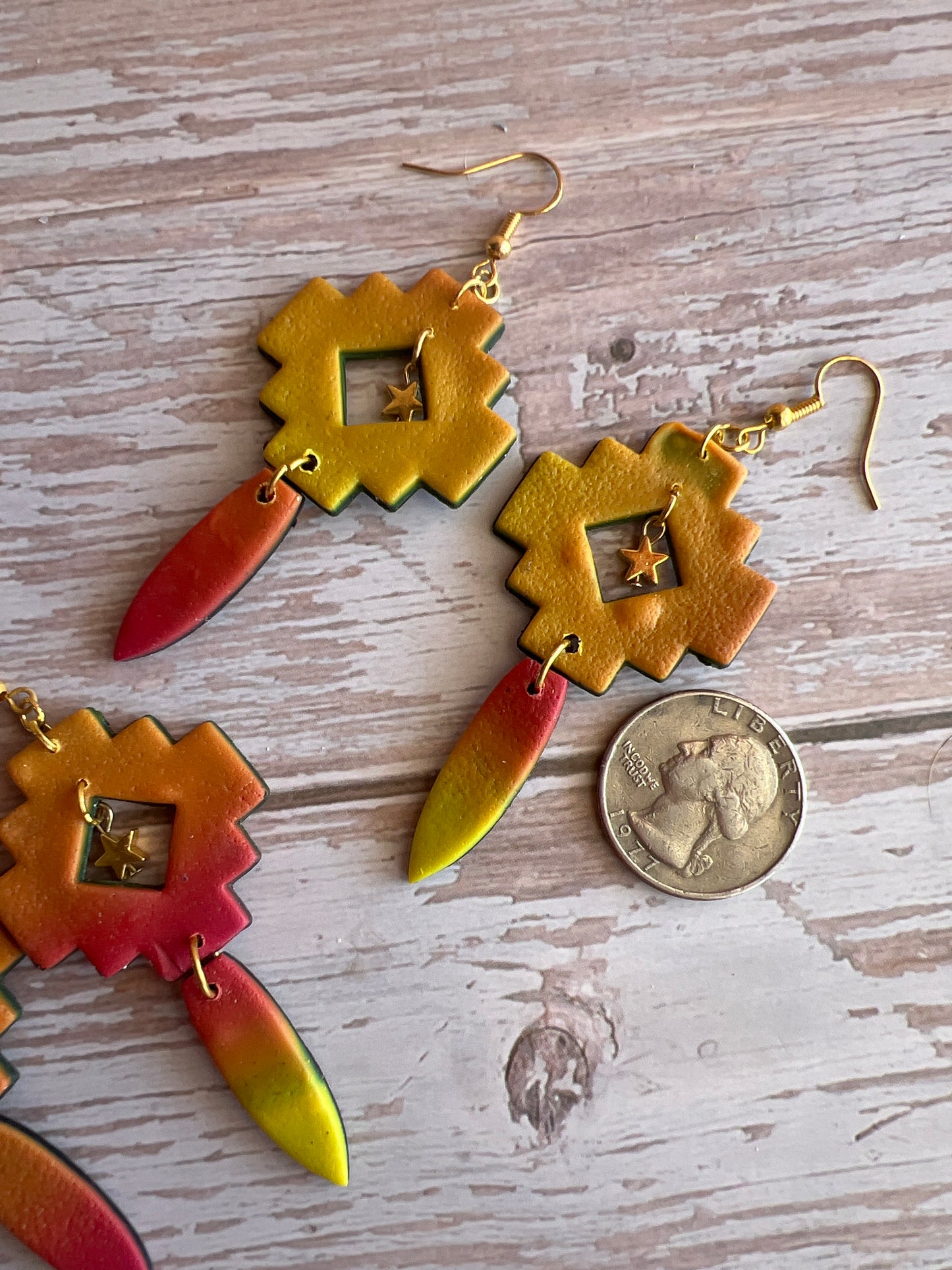 Desert Sunrise earrings