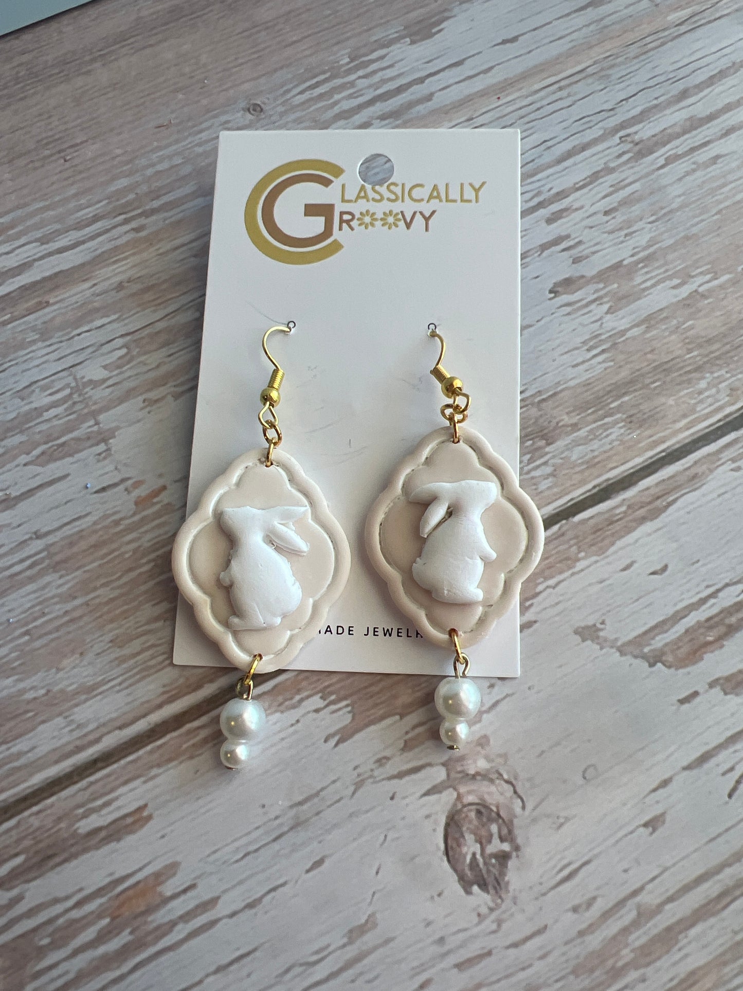 Enchanted Hare Drop Earrings