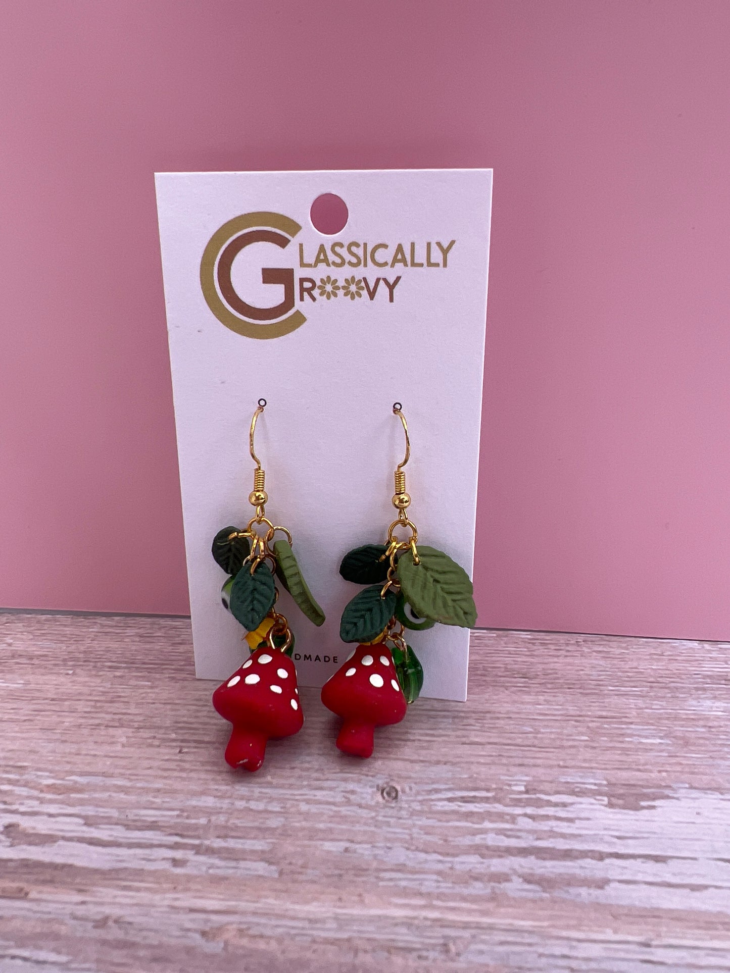 Magic Mushroom Dangle