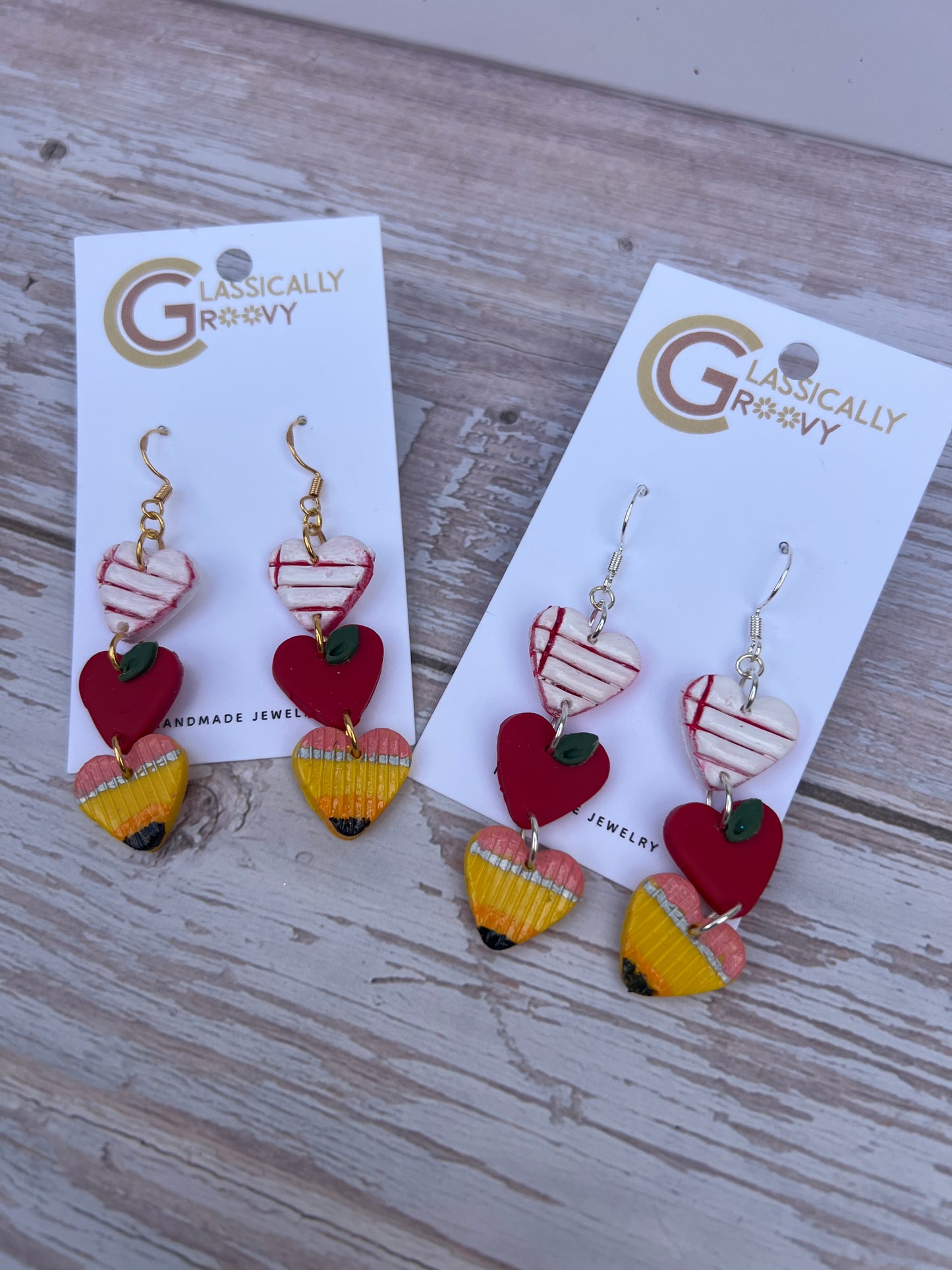 School Trio Earrings