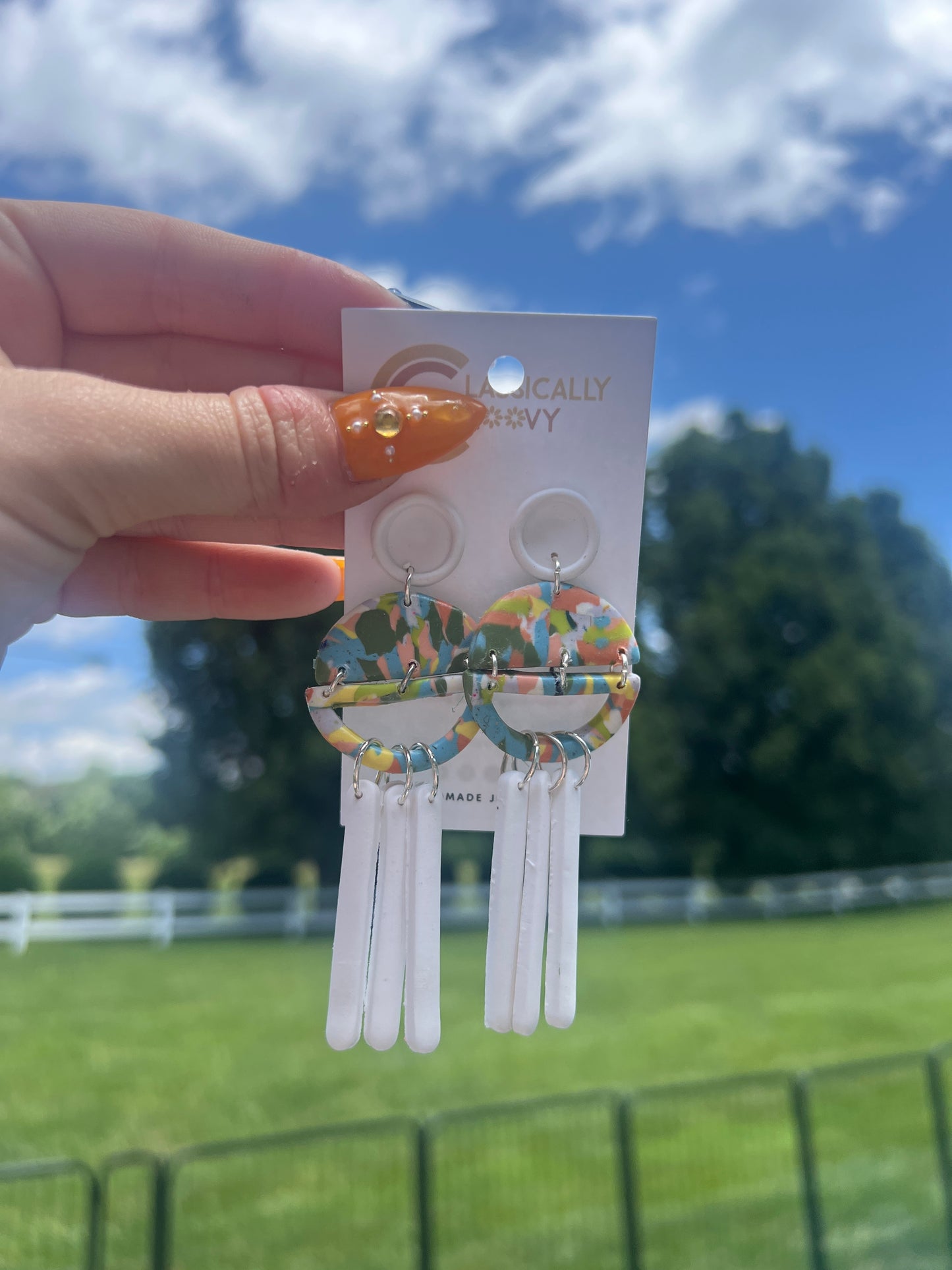 Confetti Cascade Earrings