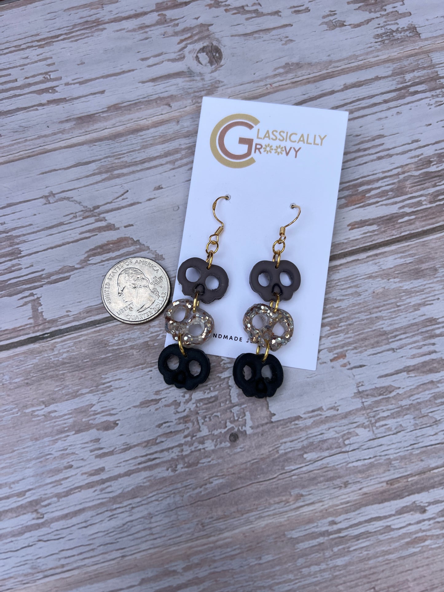 Skull Trio Earrings