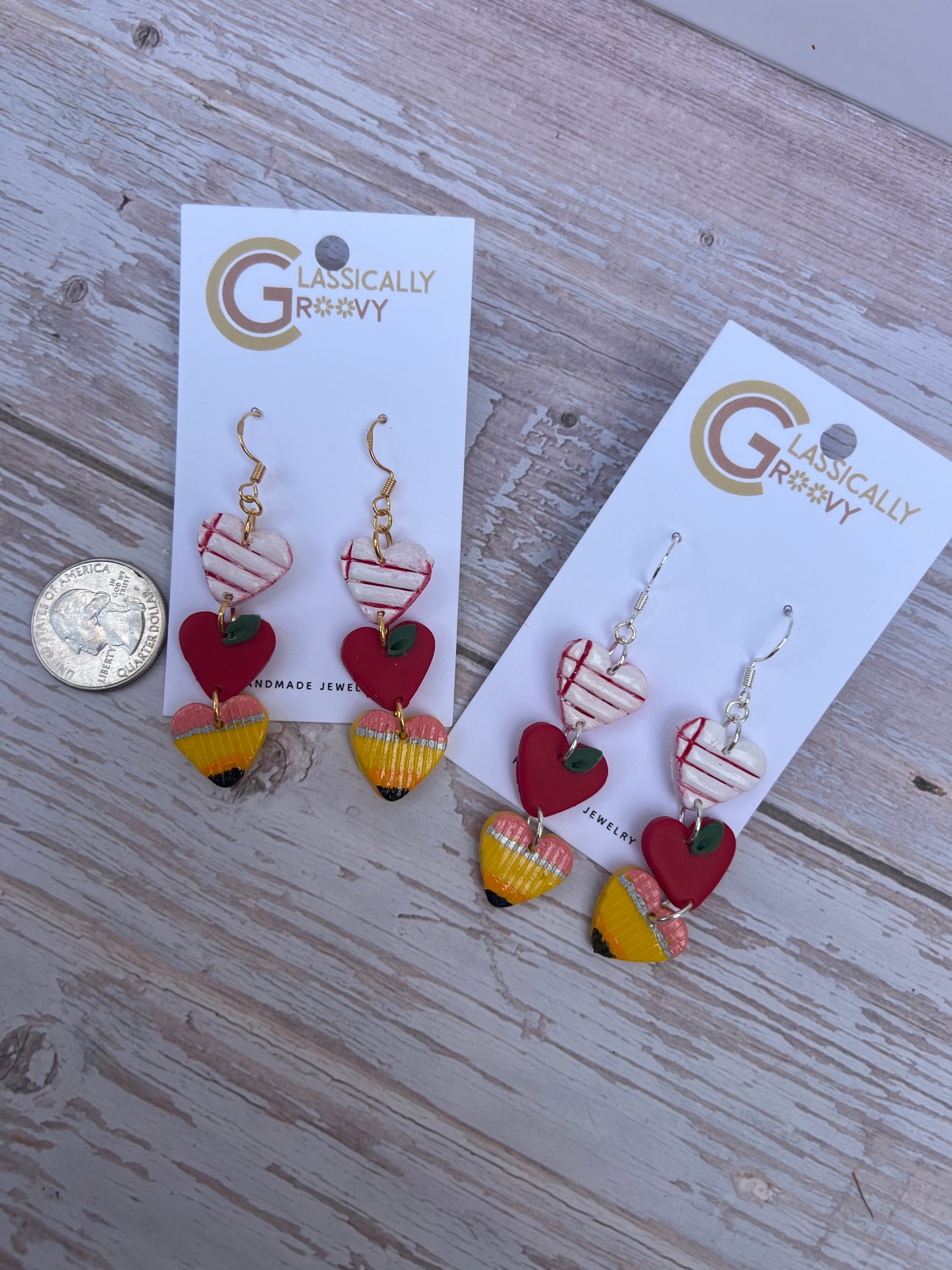School Trio Earrings