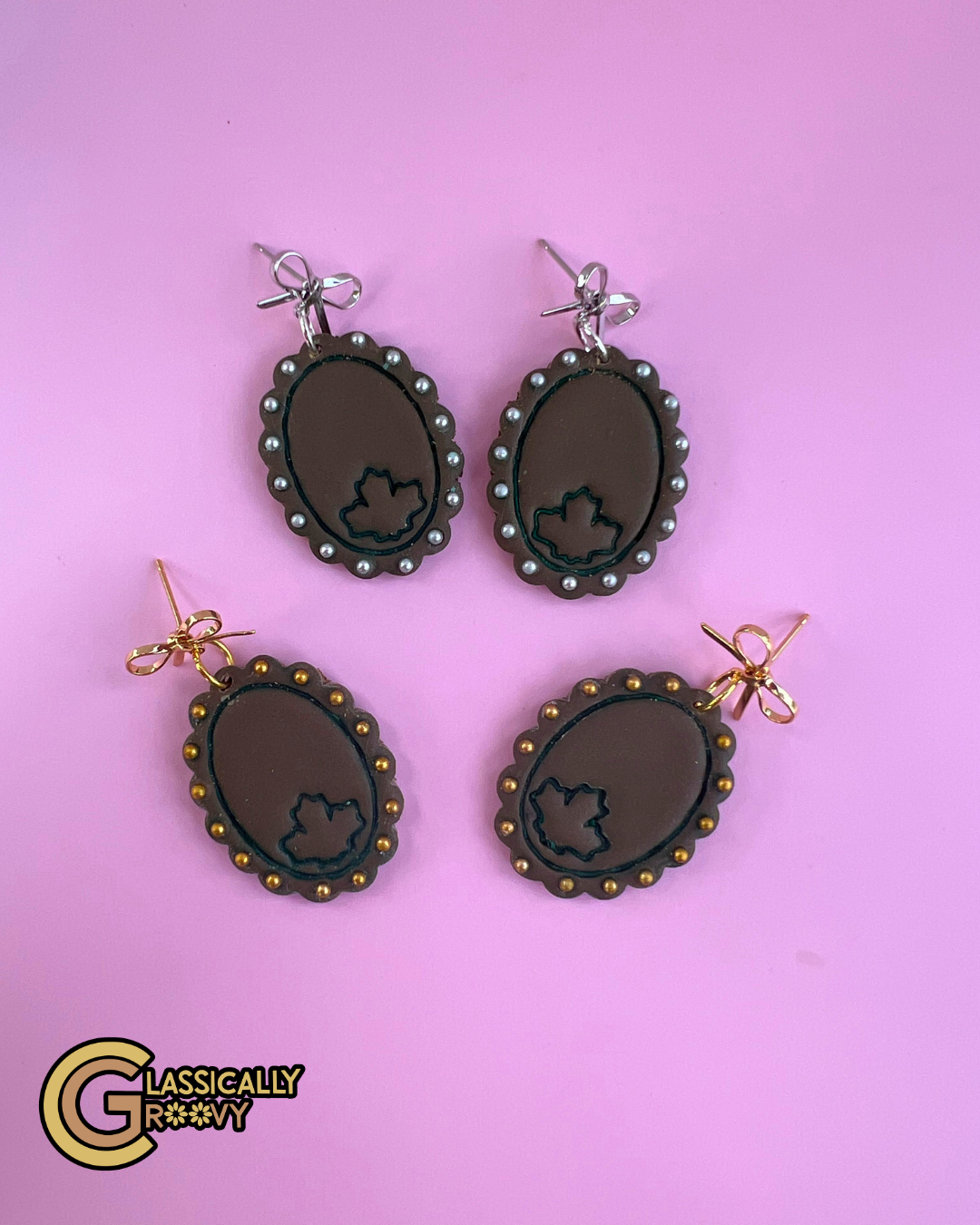 Rustic Maple Earrings
