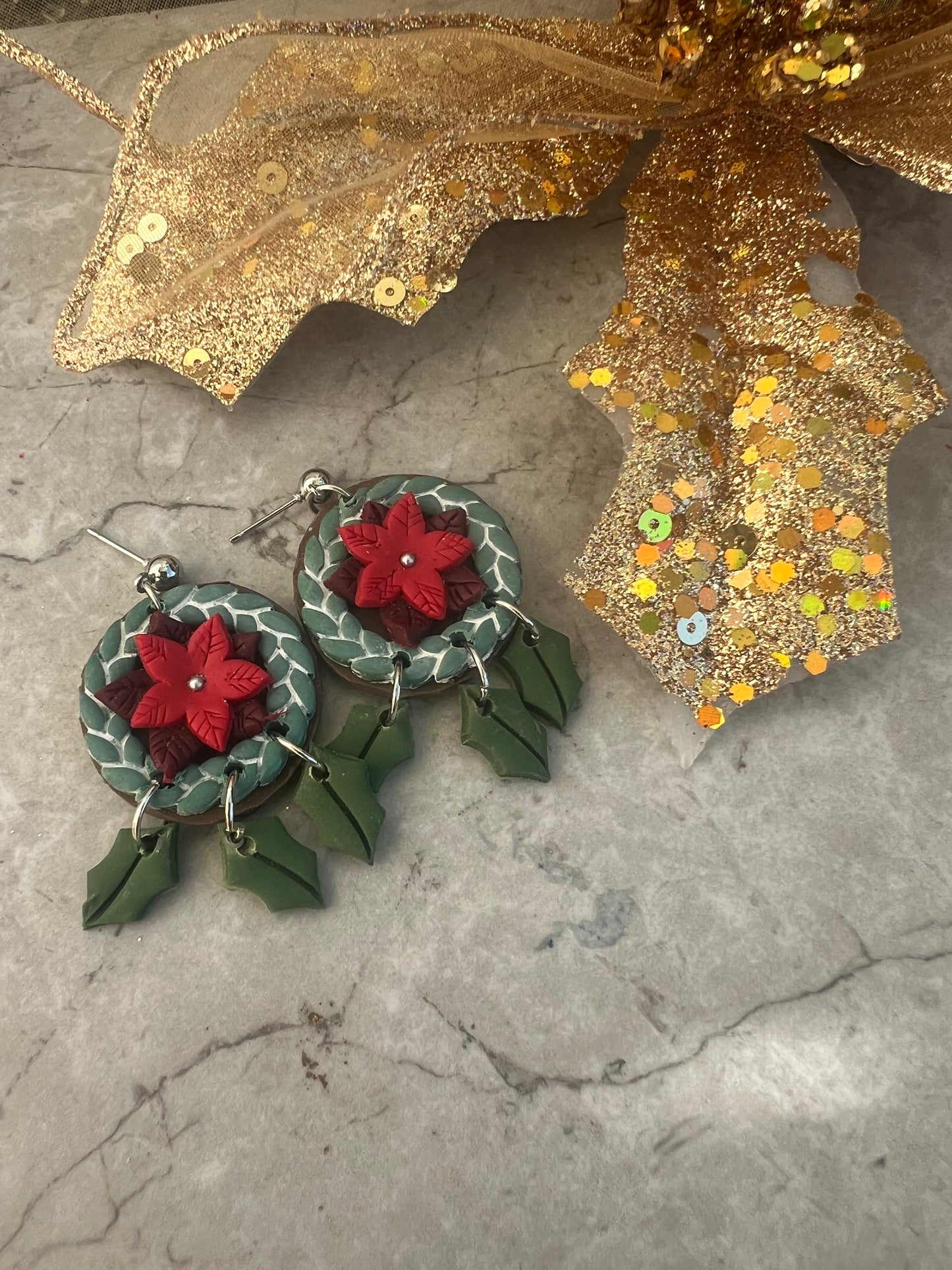 Western Yule Earrings