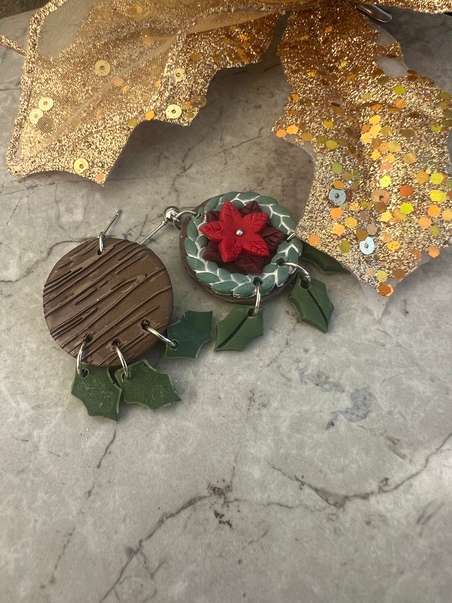 Western Yule Earrings