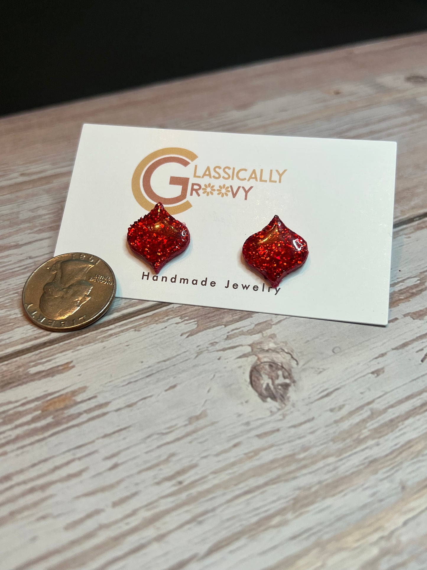 Ruby Studs