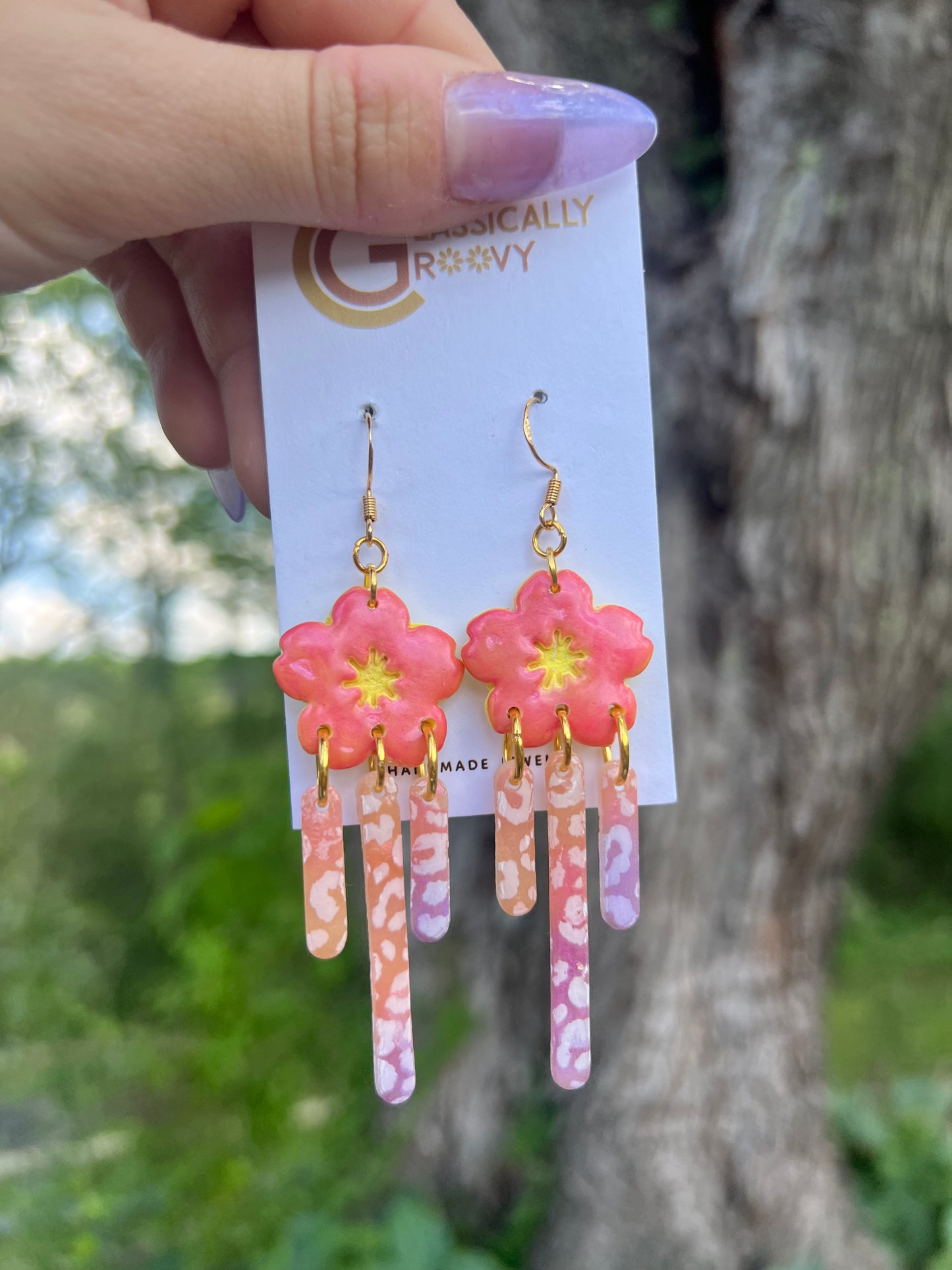Sun-kissed Floral Earrings