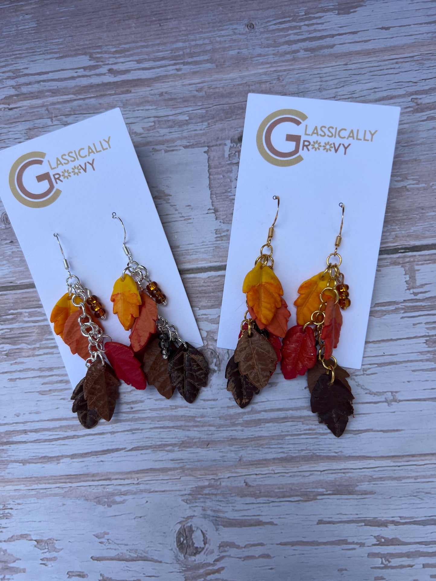 Falling Leaf Earrings