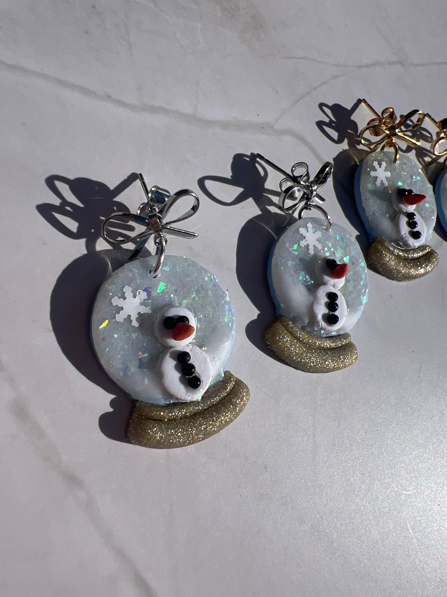 Snow globe Earrings