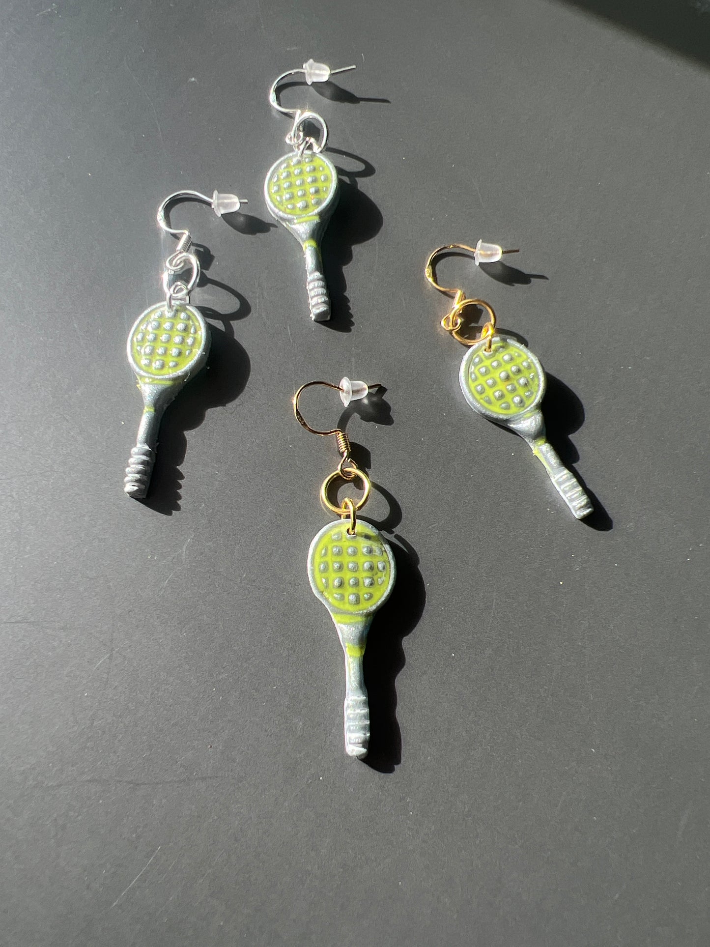 Racket Earrings