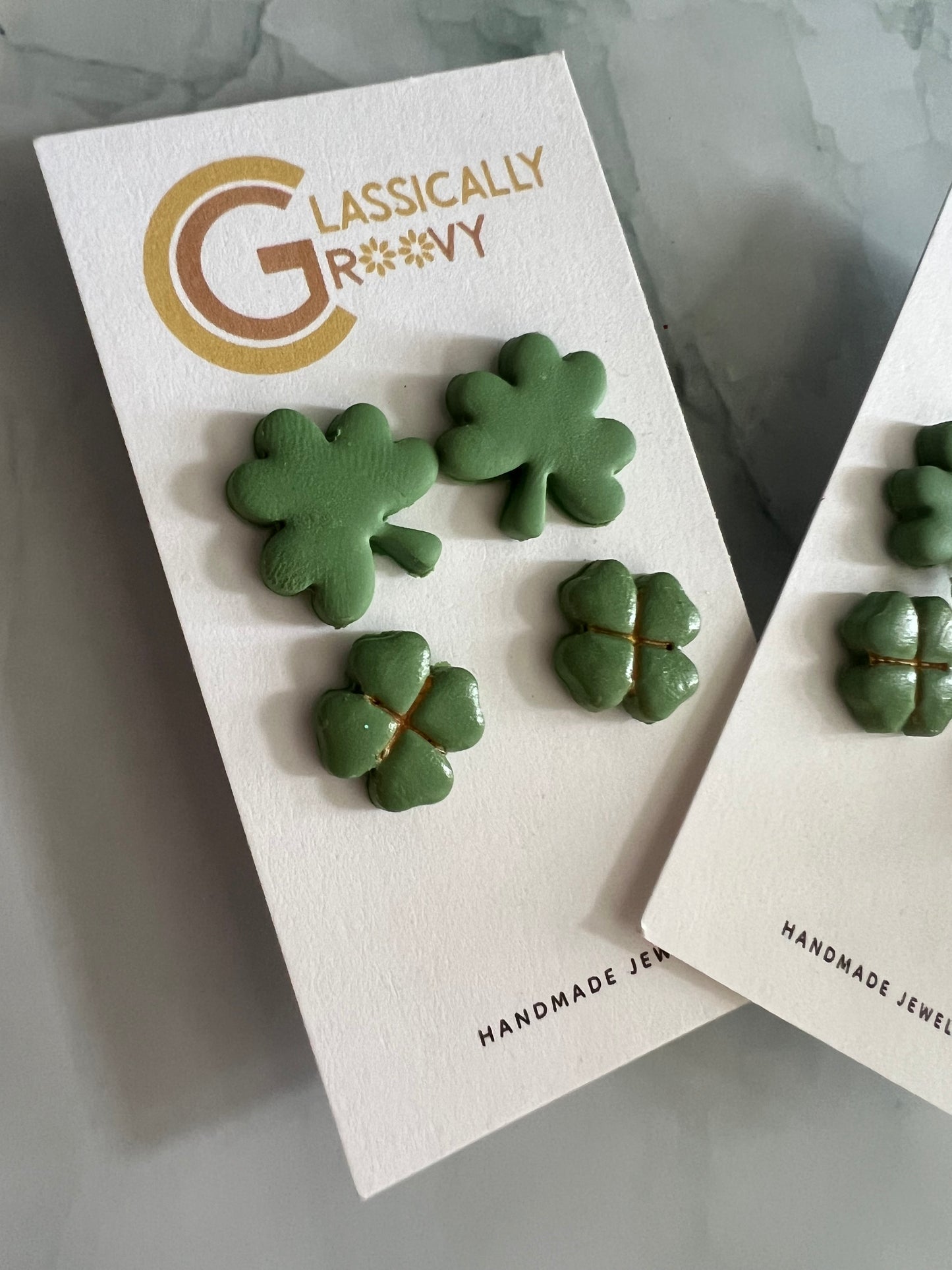 Clover Stud Earring Pack
