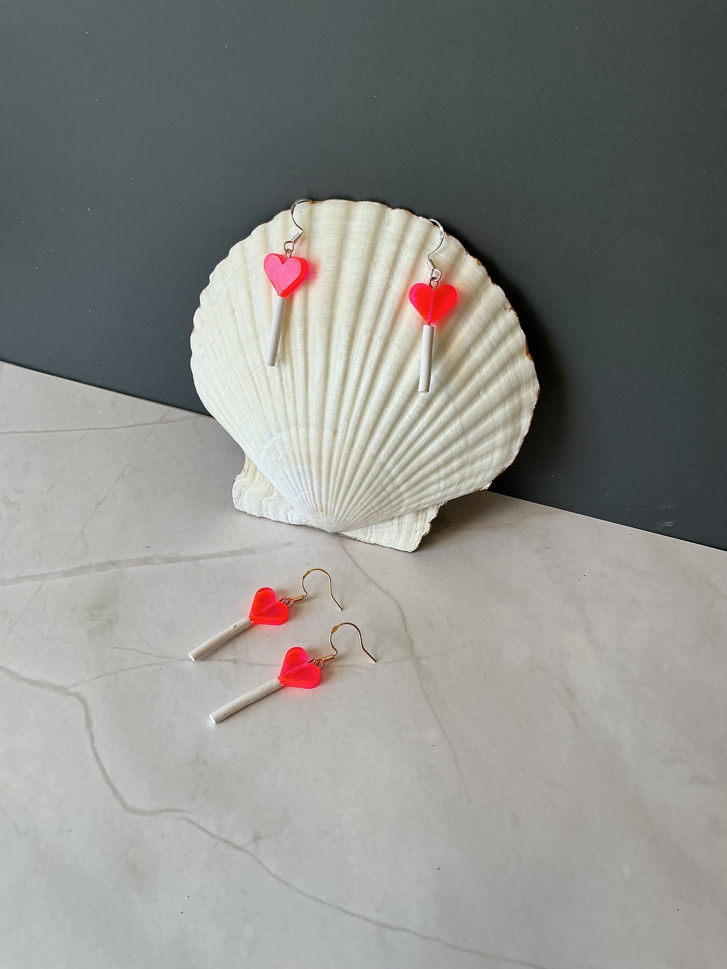 Heart Lollipop Earrings