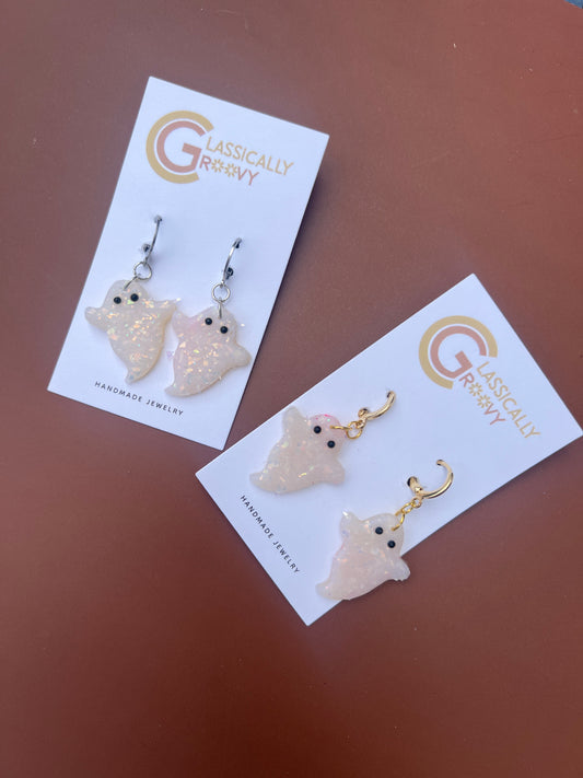 *Glowing Ghost Earrings
