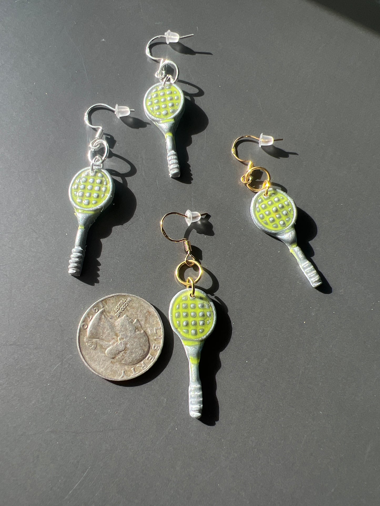 Racket Earrings