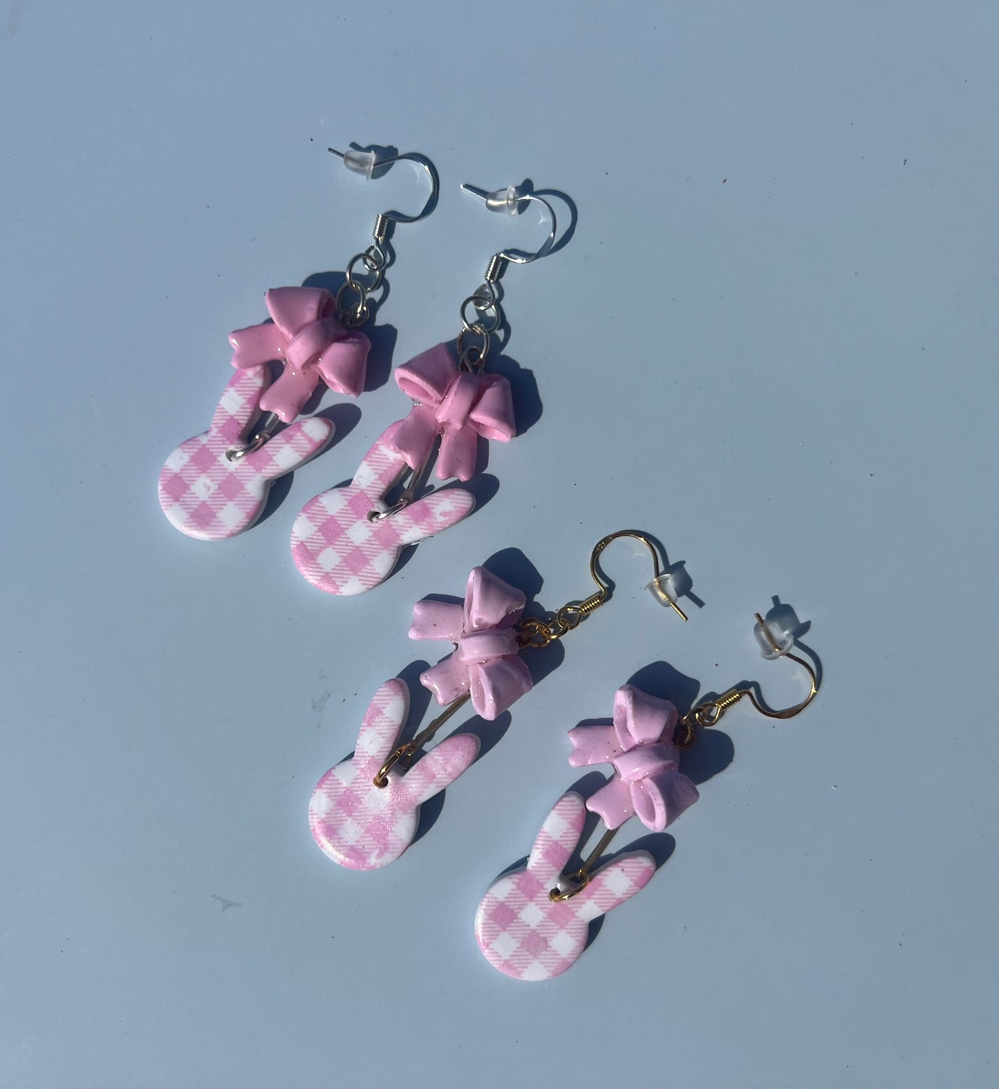 Bright Pink Bunny Dangle