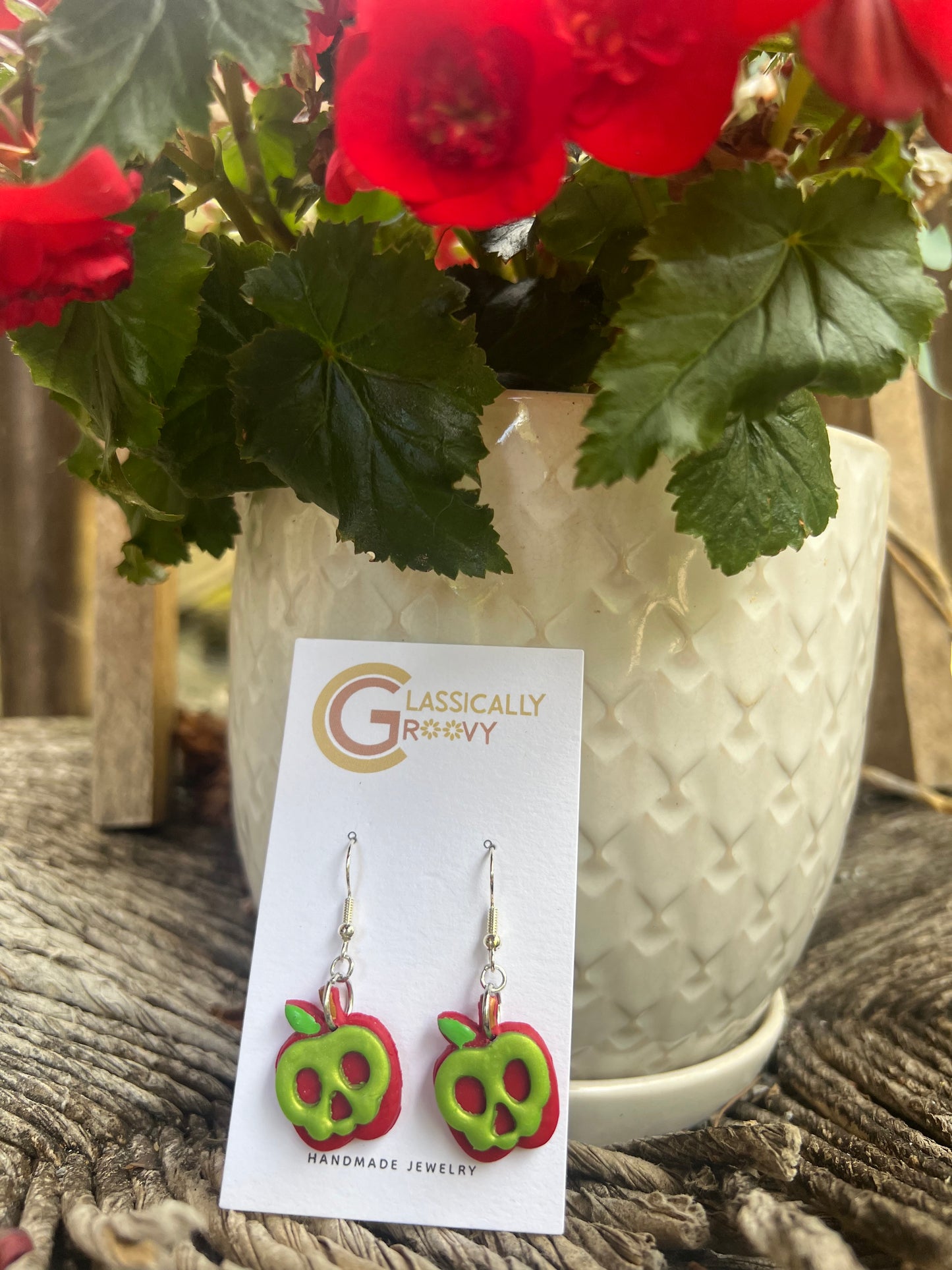 Poison Apple Earrings