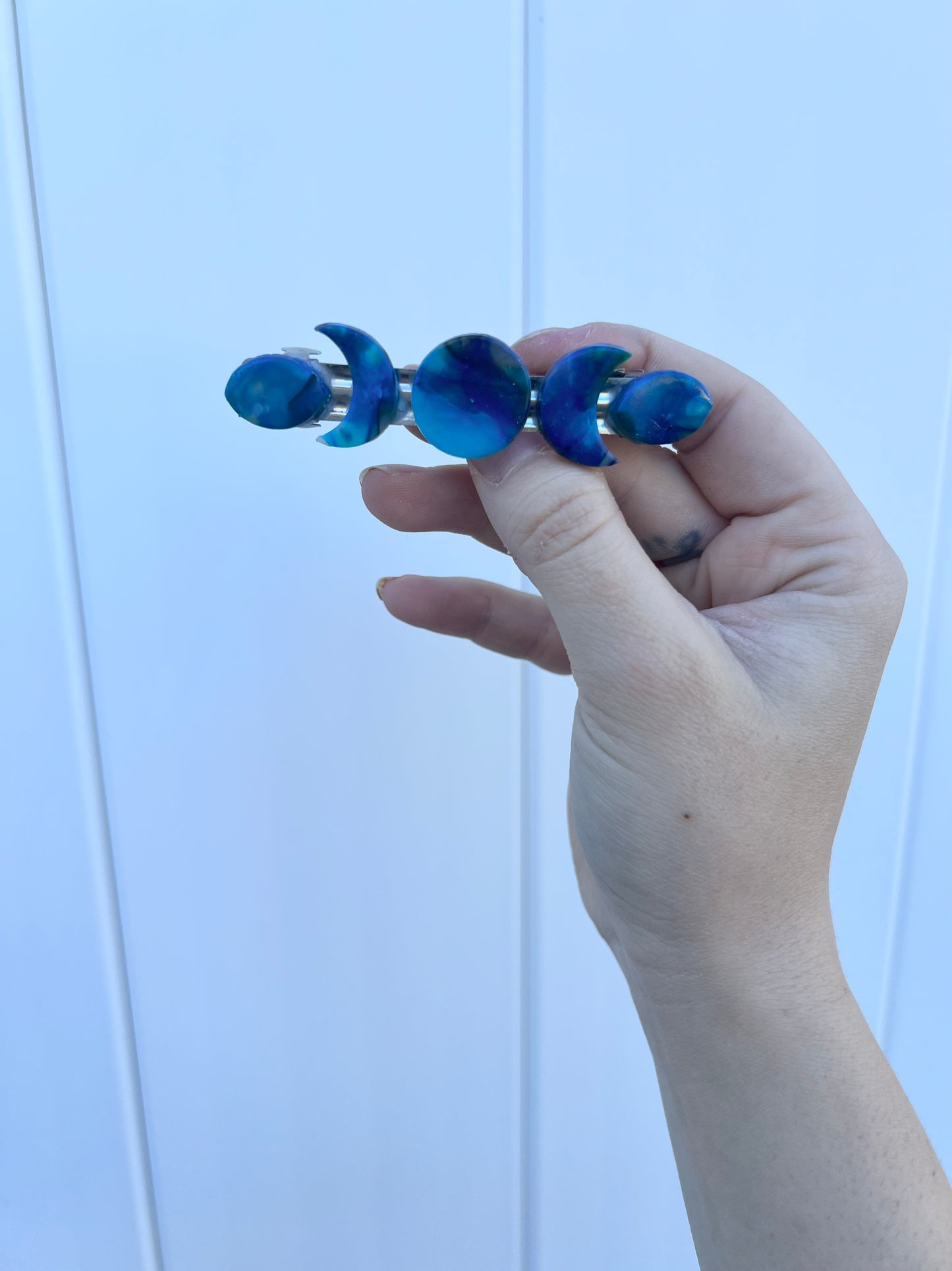 Moon Phase Hair Clip