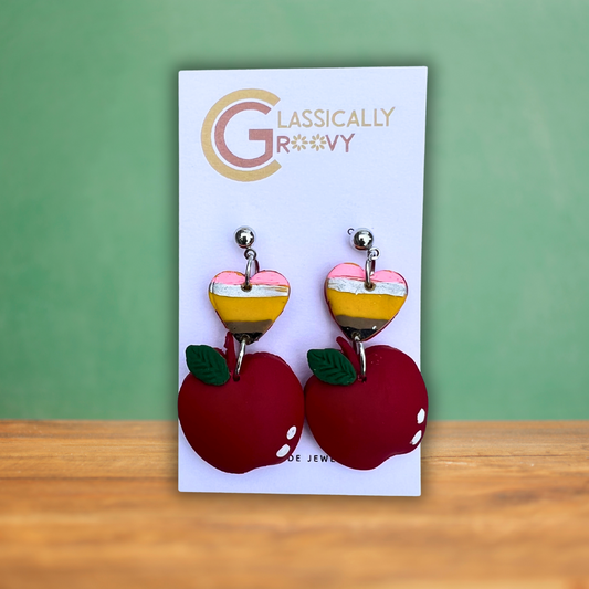 Apple Earrings