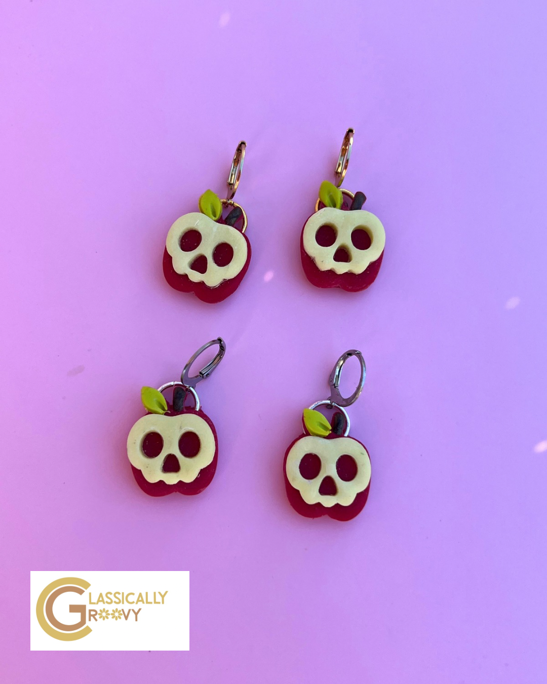 Poison Apple Earrings