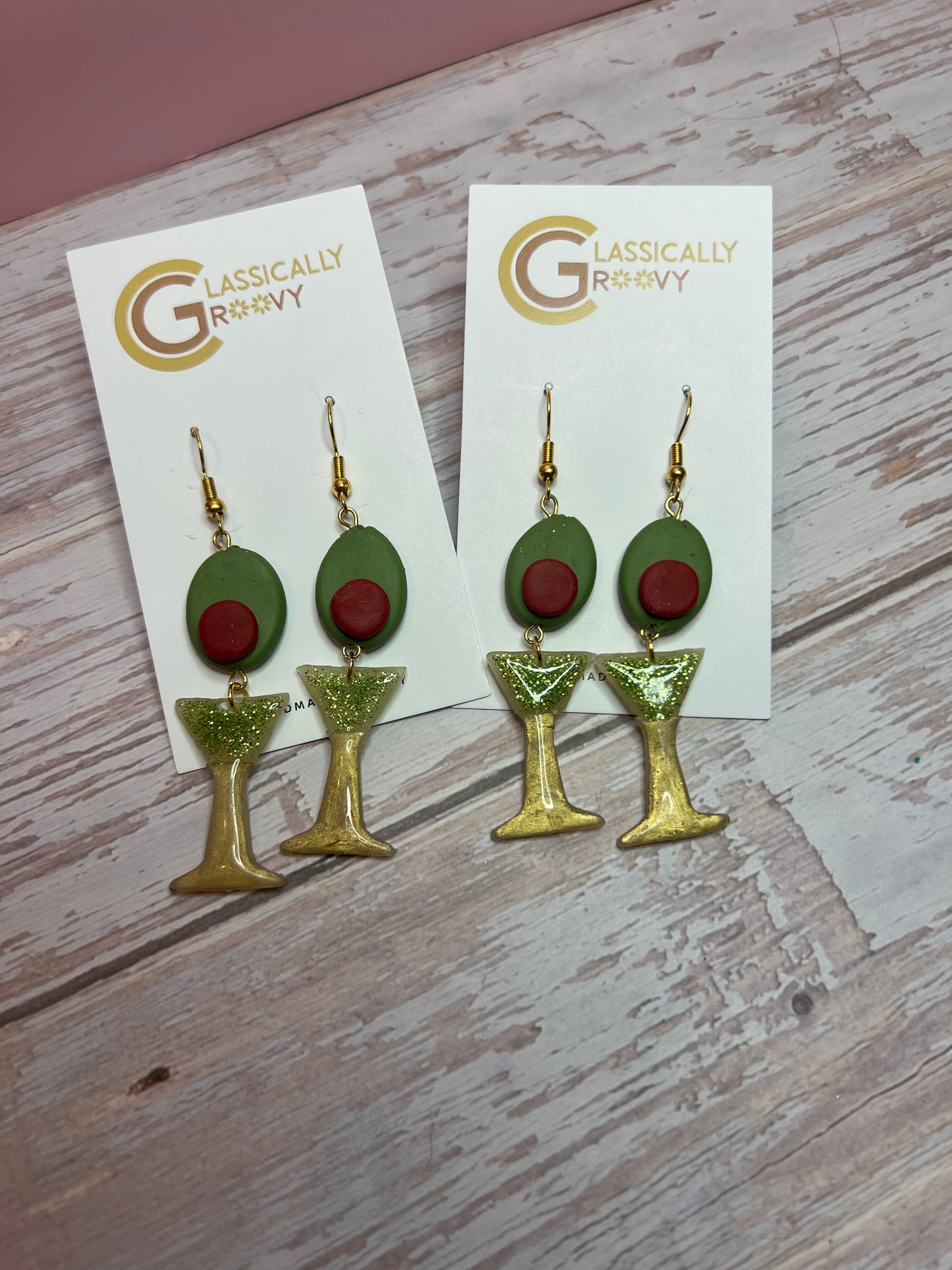 Martini Earrings