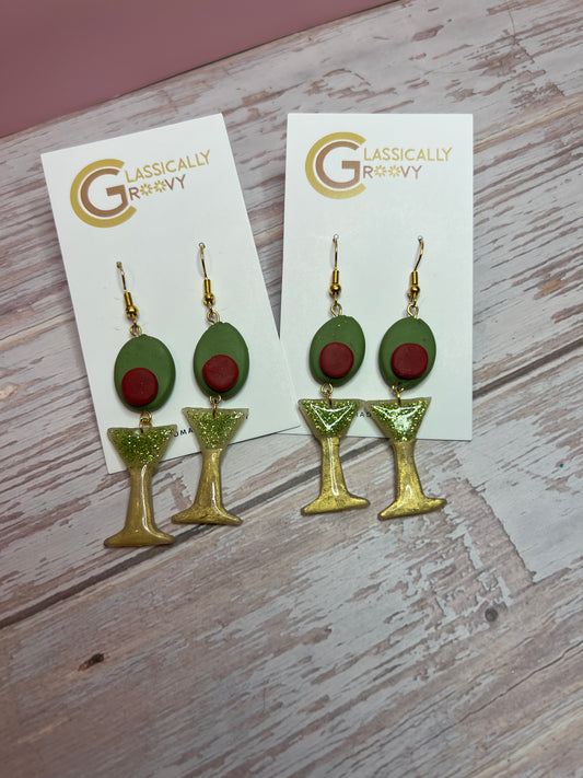 Martini Earrings