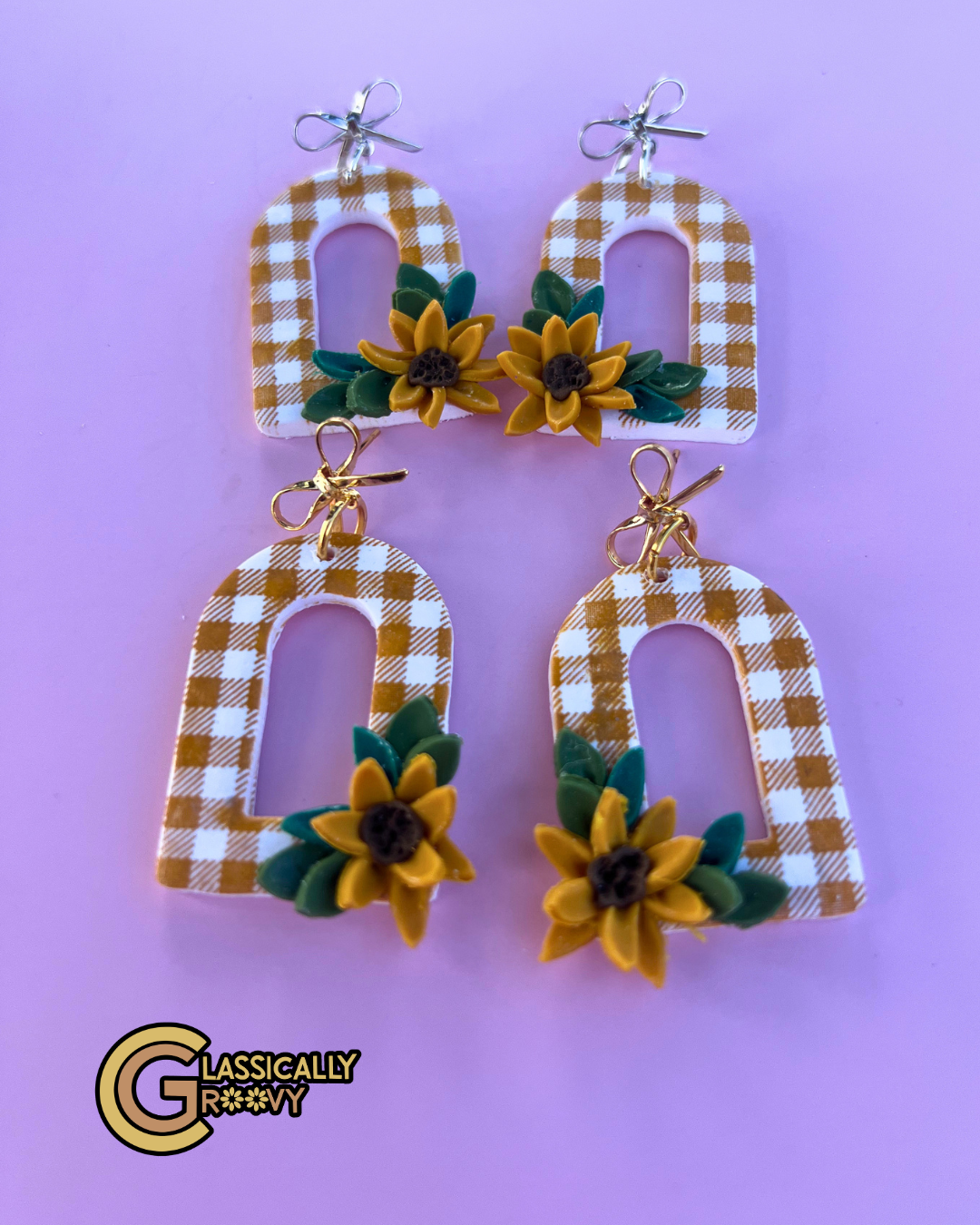 Sunflower Picnic Earrings