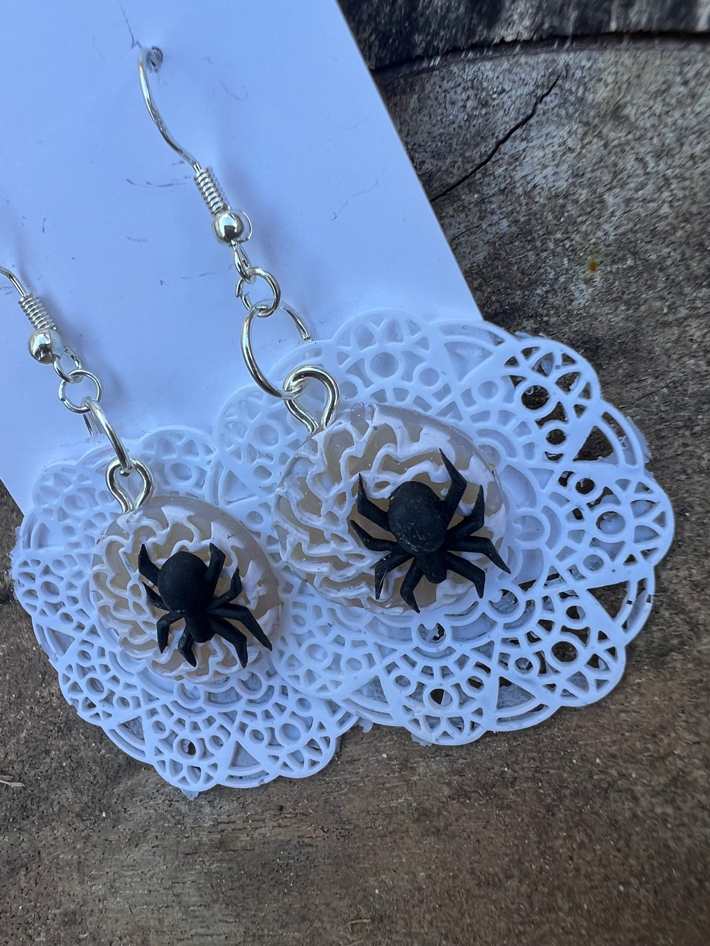 Spider web Earrings