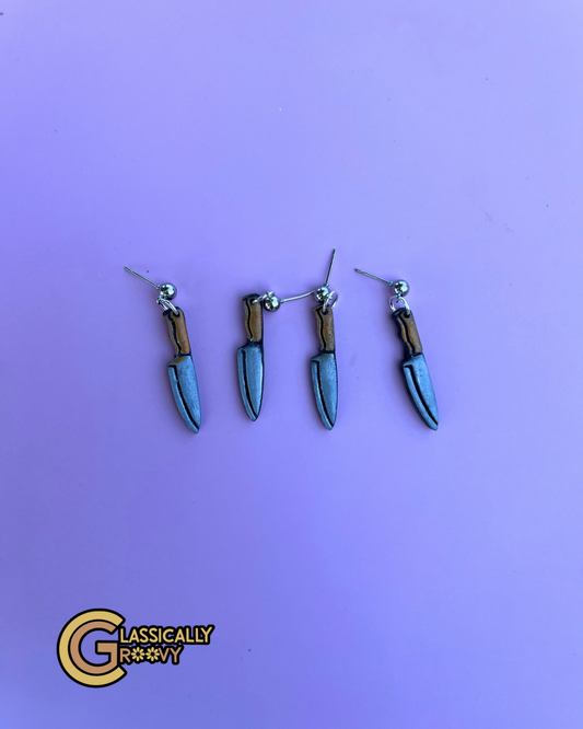 Butcher Knife Earrings