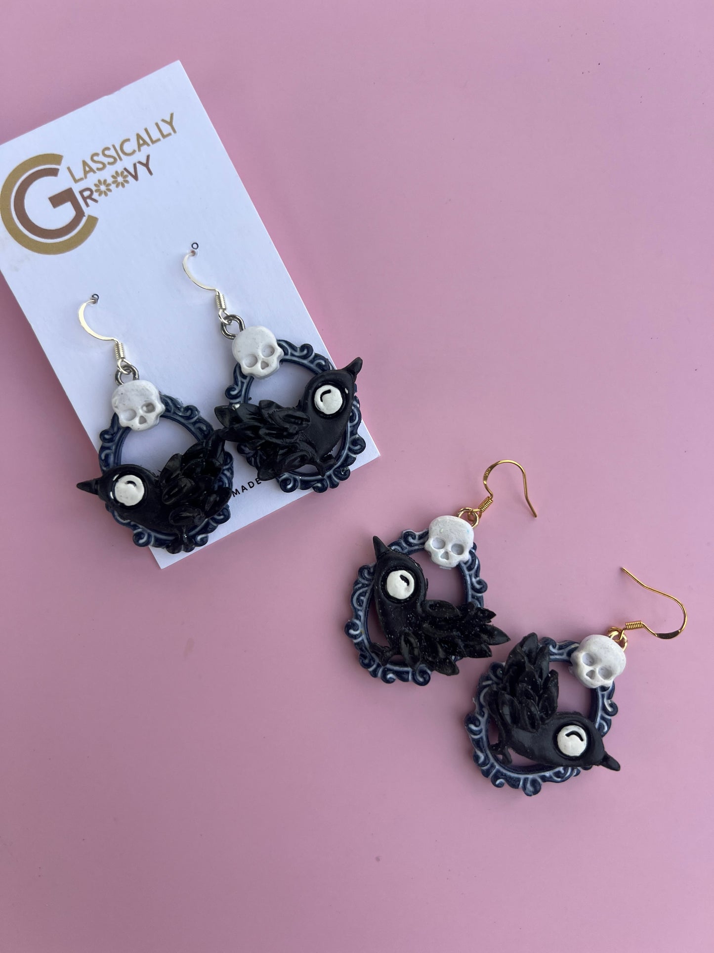 Raven Earrings