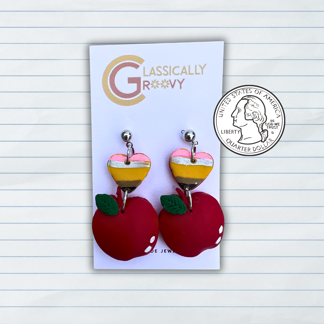 Apple Earrings