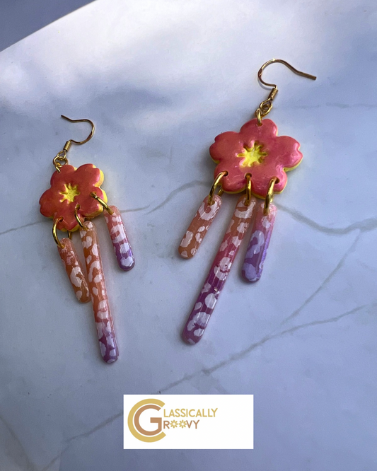 Sun-kissed Floral Earrings