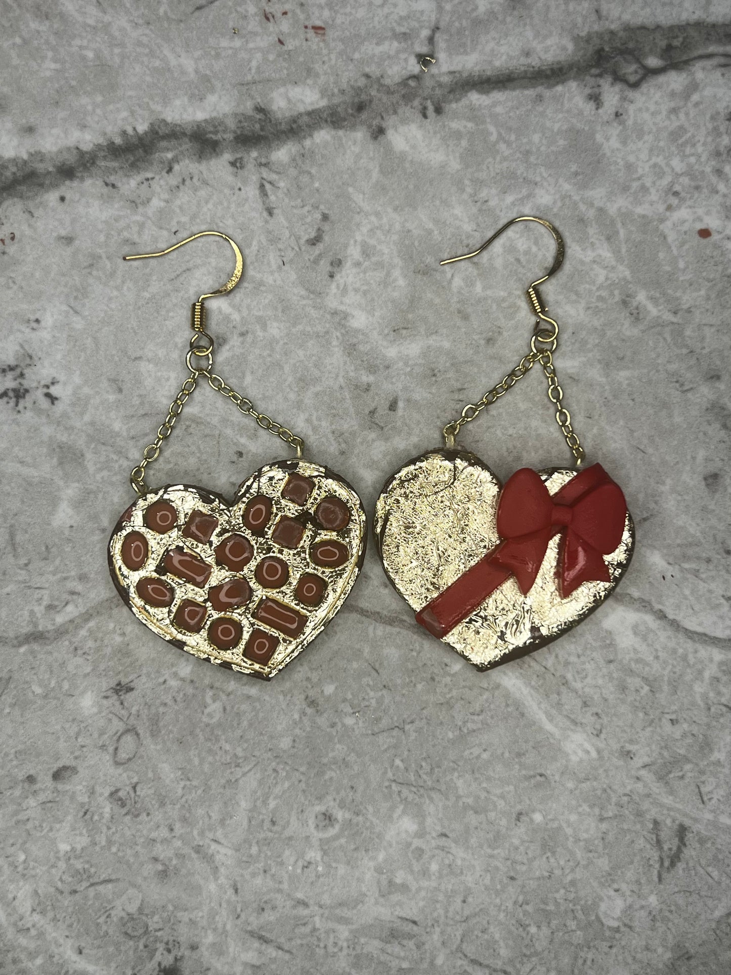 Valentine Chocolate Box Earrings