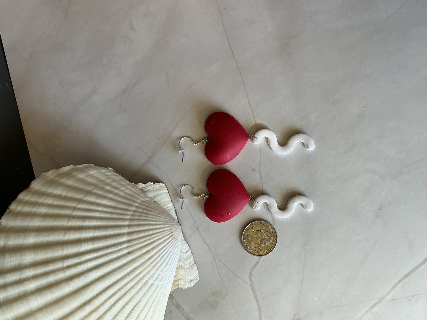 Heart Balloon Earrings