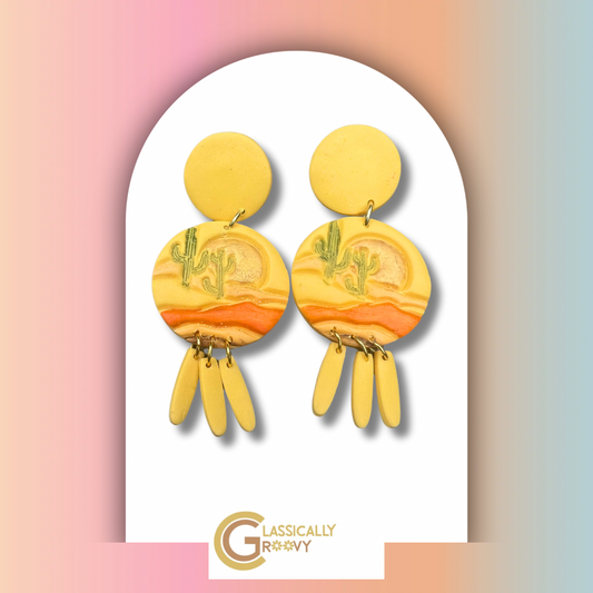 Desert Landscape Earrings