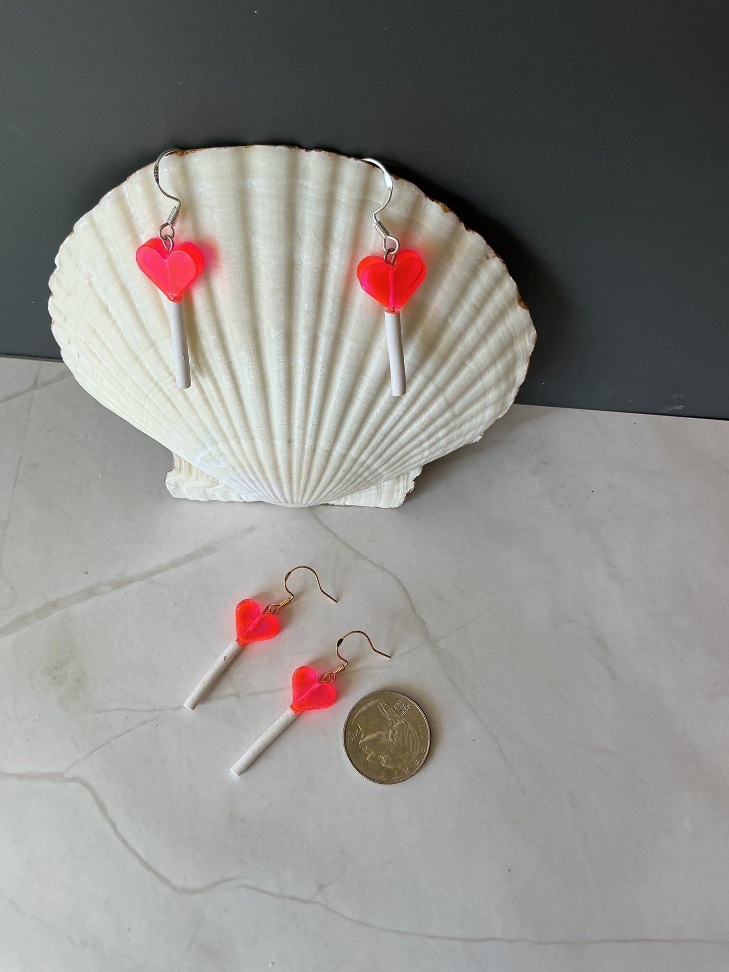 Heart Lollipop Earrings