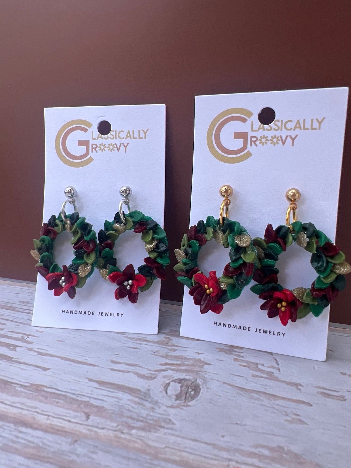 Wreath Earrings