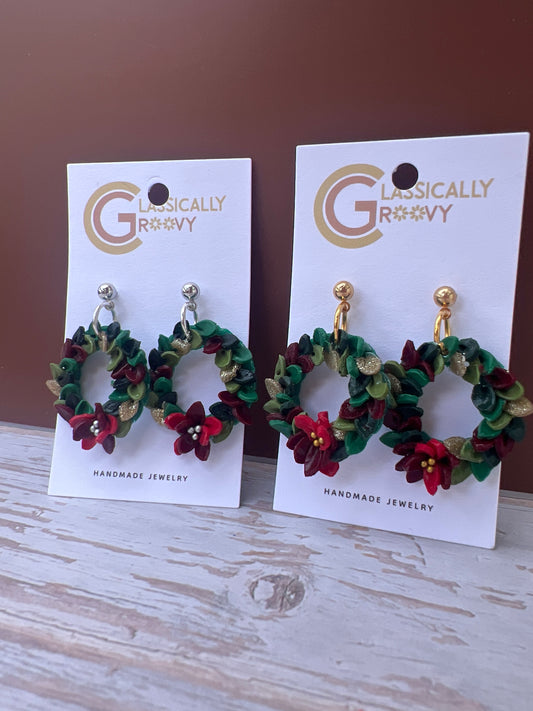 Wreath Earrings