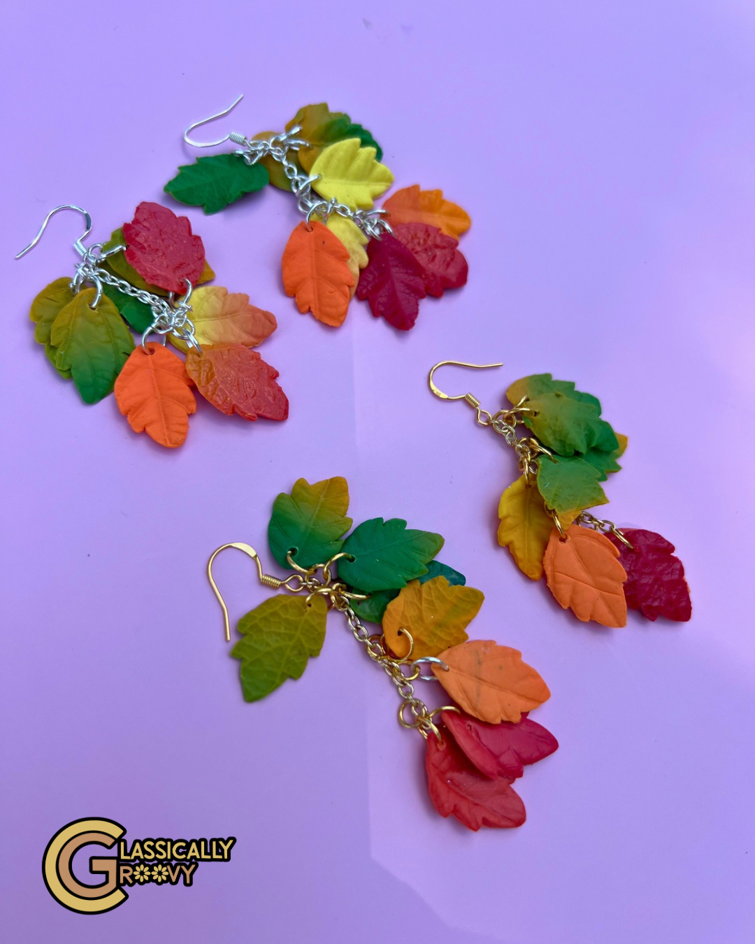 Changing foliage Earrings