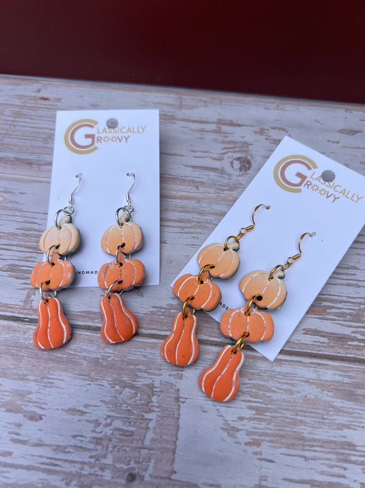 Ombré Pumpkin Earrings